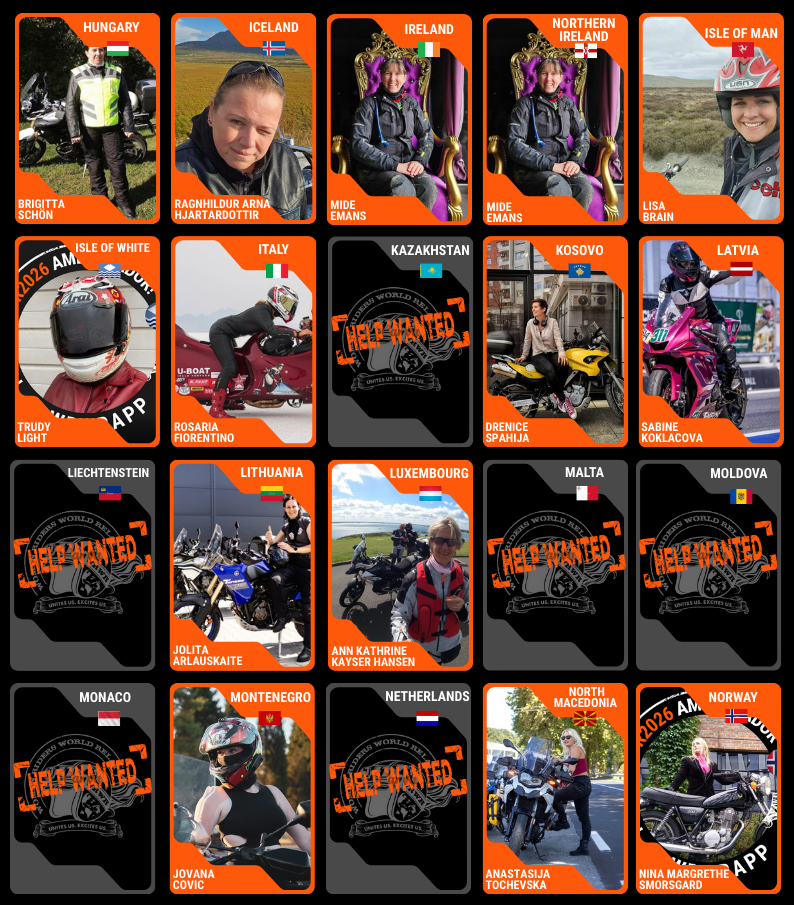 Promotional graphic for Europe ambassadors featuring various individuals and text.