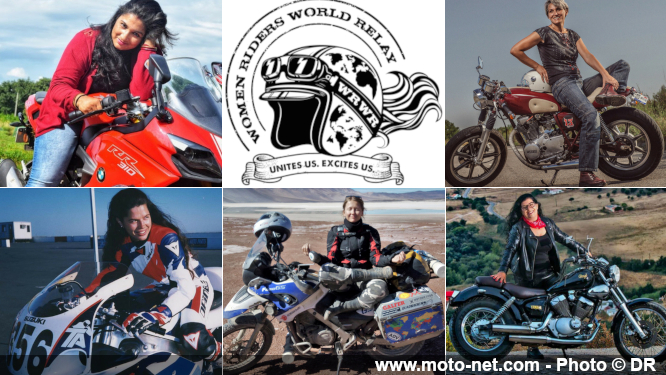 Départ du Women Riders World Relay (WRWR) pour attirer l’attention du marché sur les femmes motardes