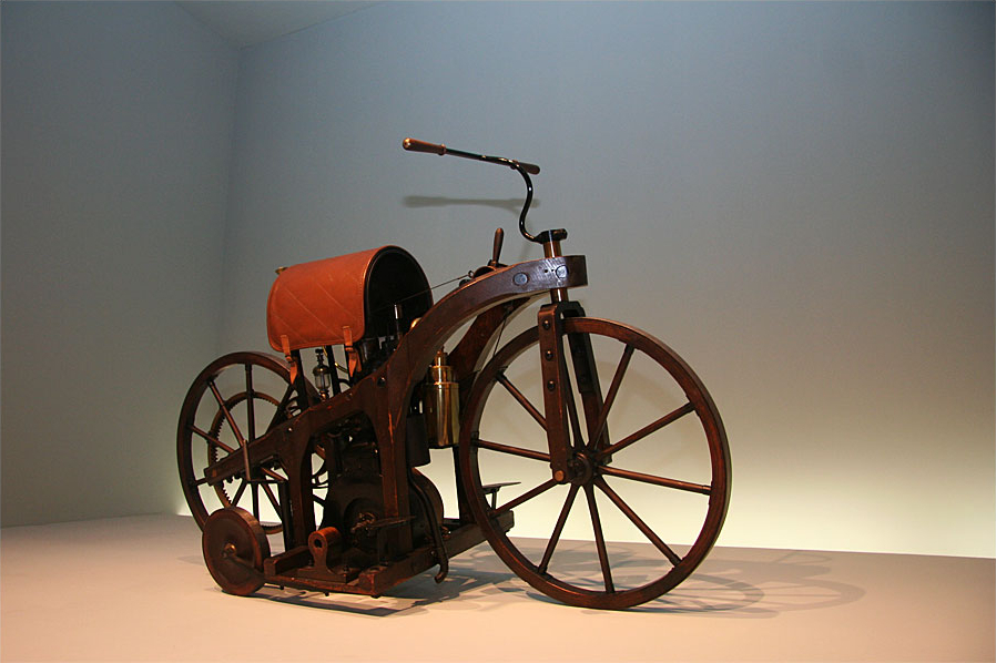 1885 – First Diesel powered motorcycle